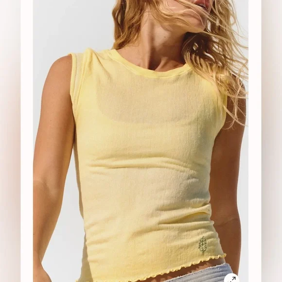 Free people double point tee. Medium. NWOT. - Picture 2 of 10